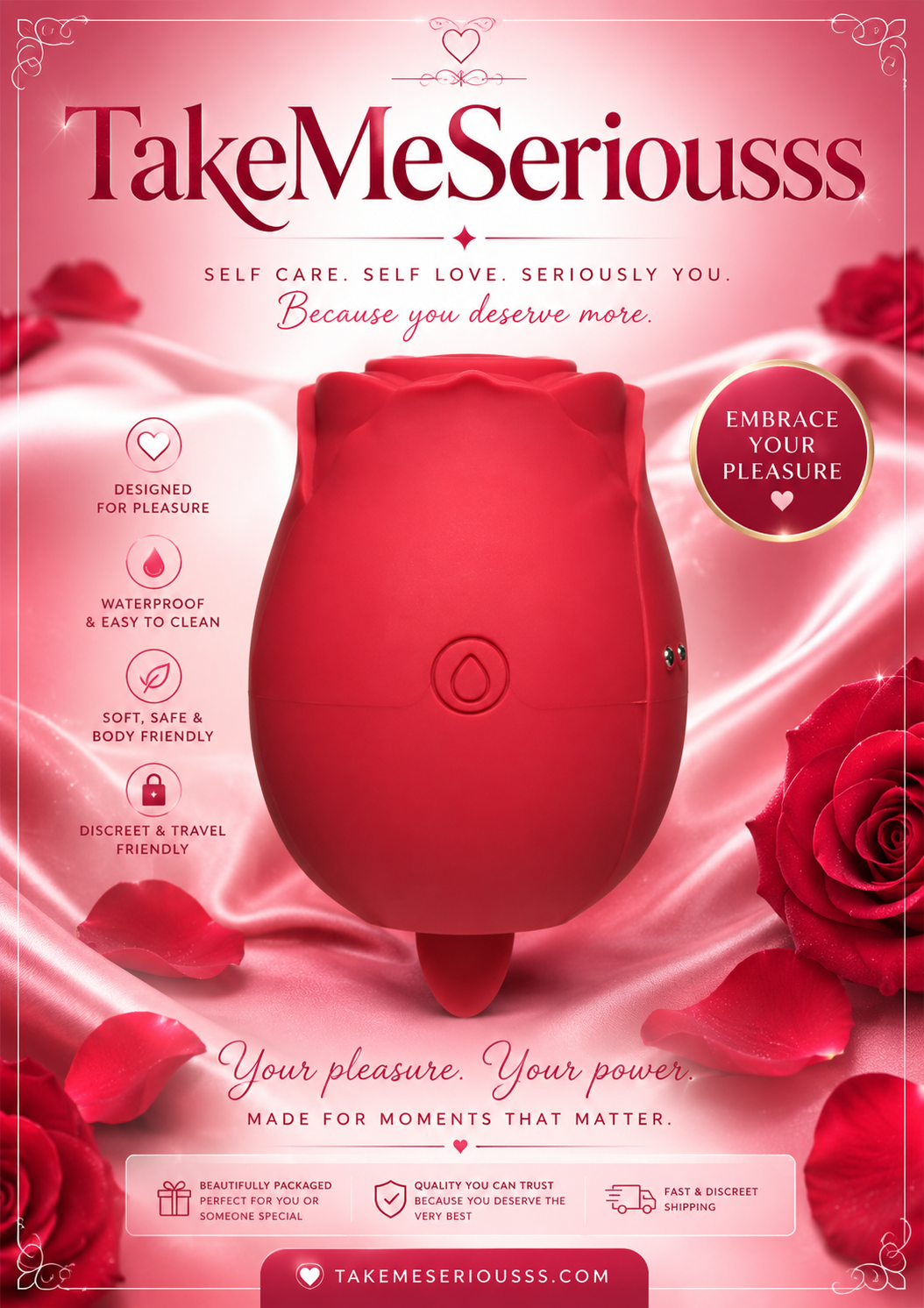 PLEASURE ME ROSE WITH TONGUE