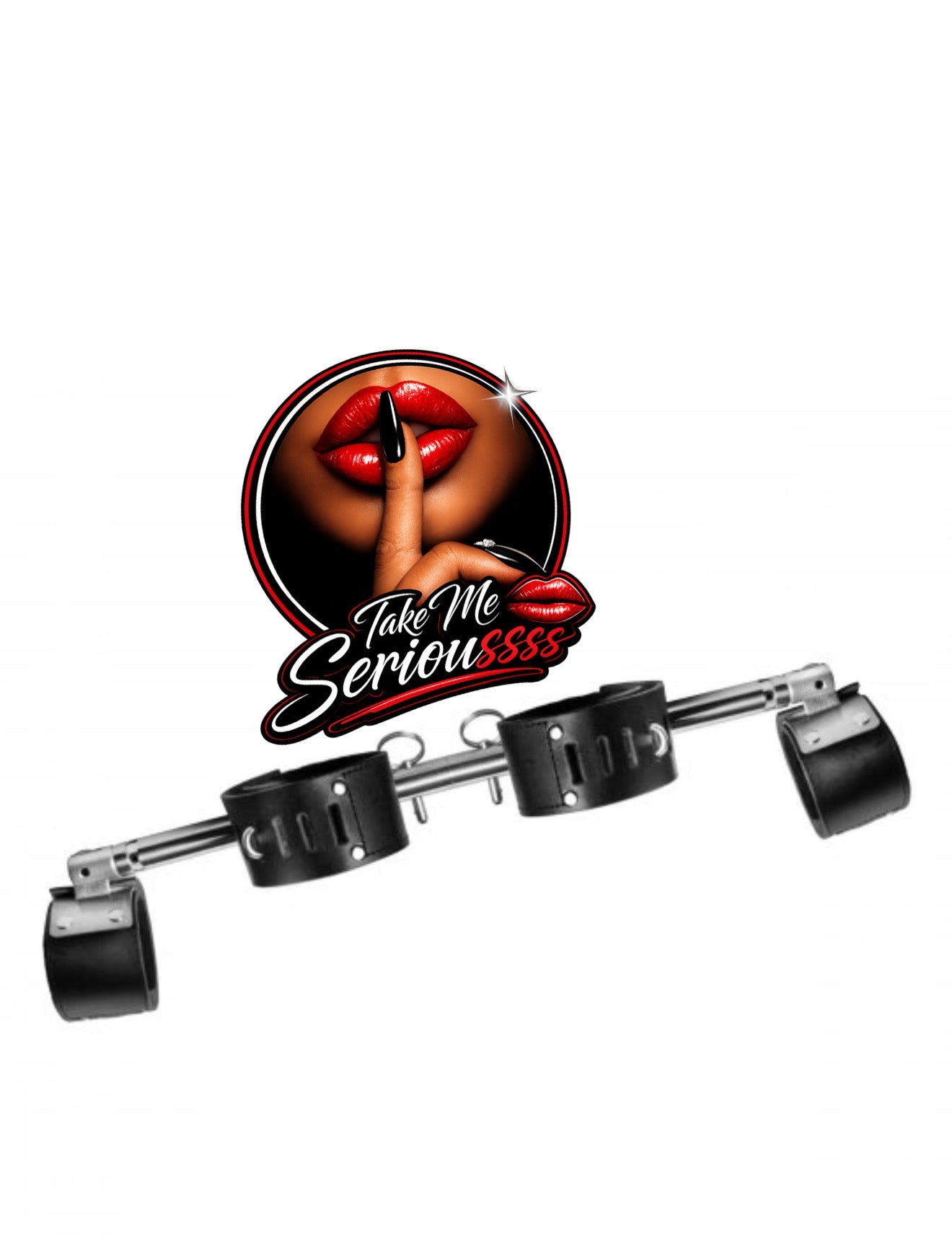 Adjustable Swiveling Spreader Bar with Leather Cuffs