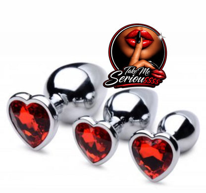 HEART SHAPED ANAL PLUGS