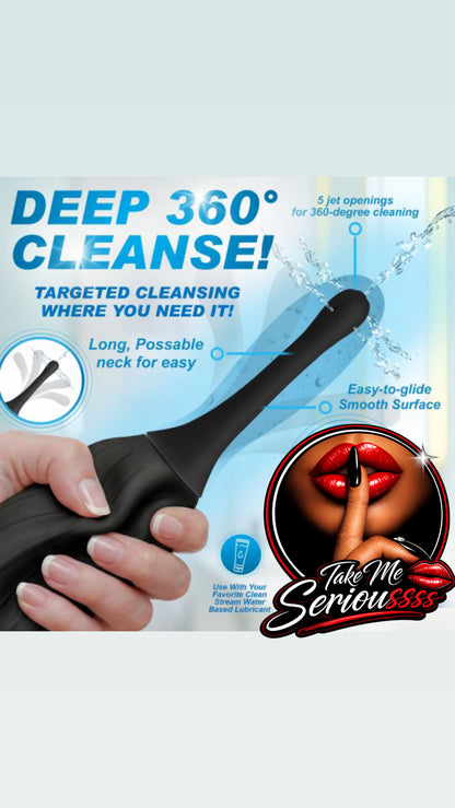 SILICONE ENEMA BULB W/POSEABLE NOZZLE