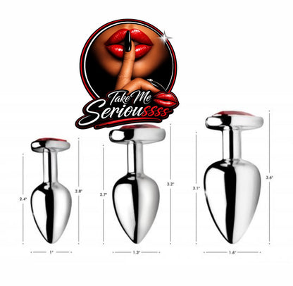 HEART SHAPED ANAL PLUGS