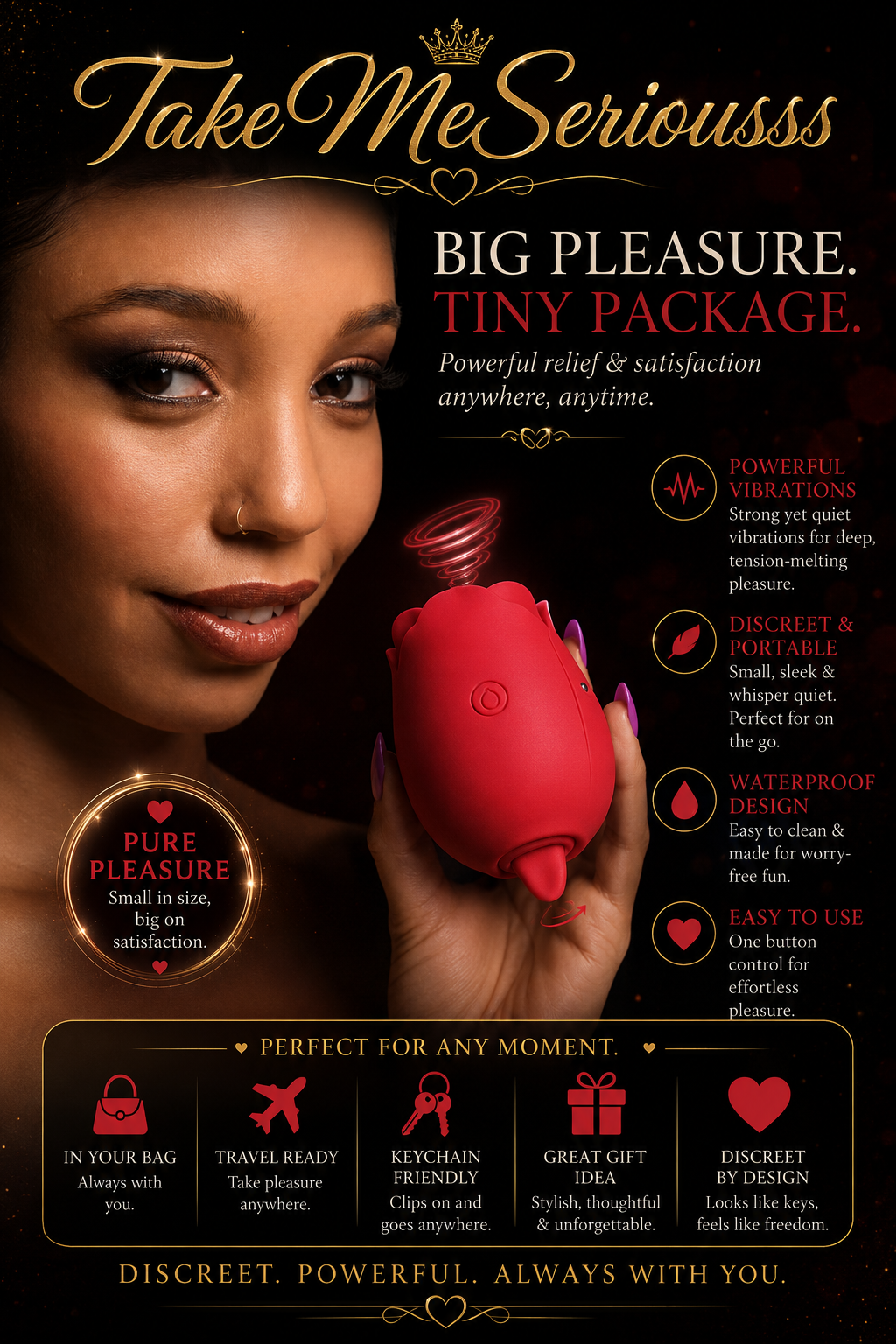 PLEASURE ME ROSE WITH TONGUE