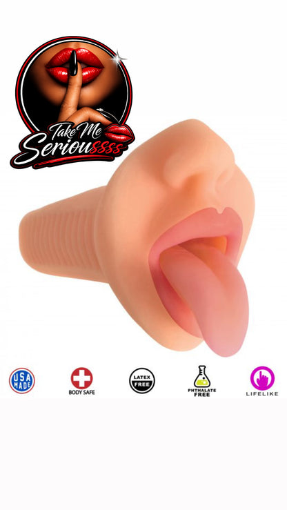 FLESH REALISTIC MOUTHPIECE