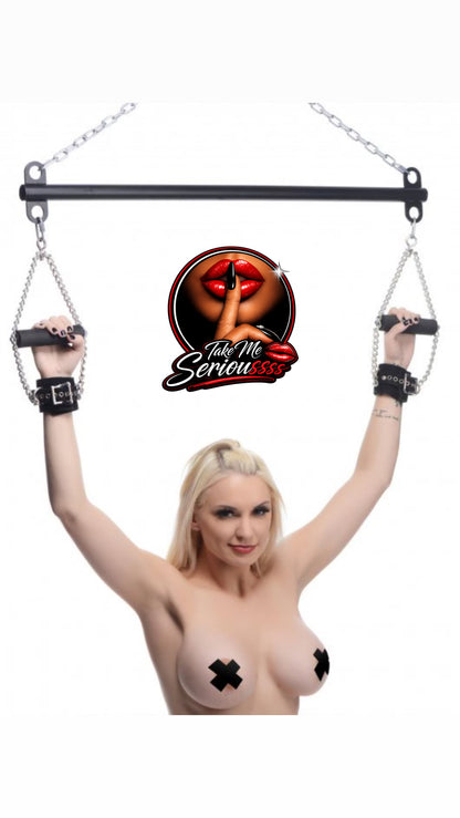 DON’T MOVE HANDCUFF STEEL RESTRAINT, BAR