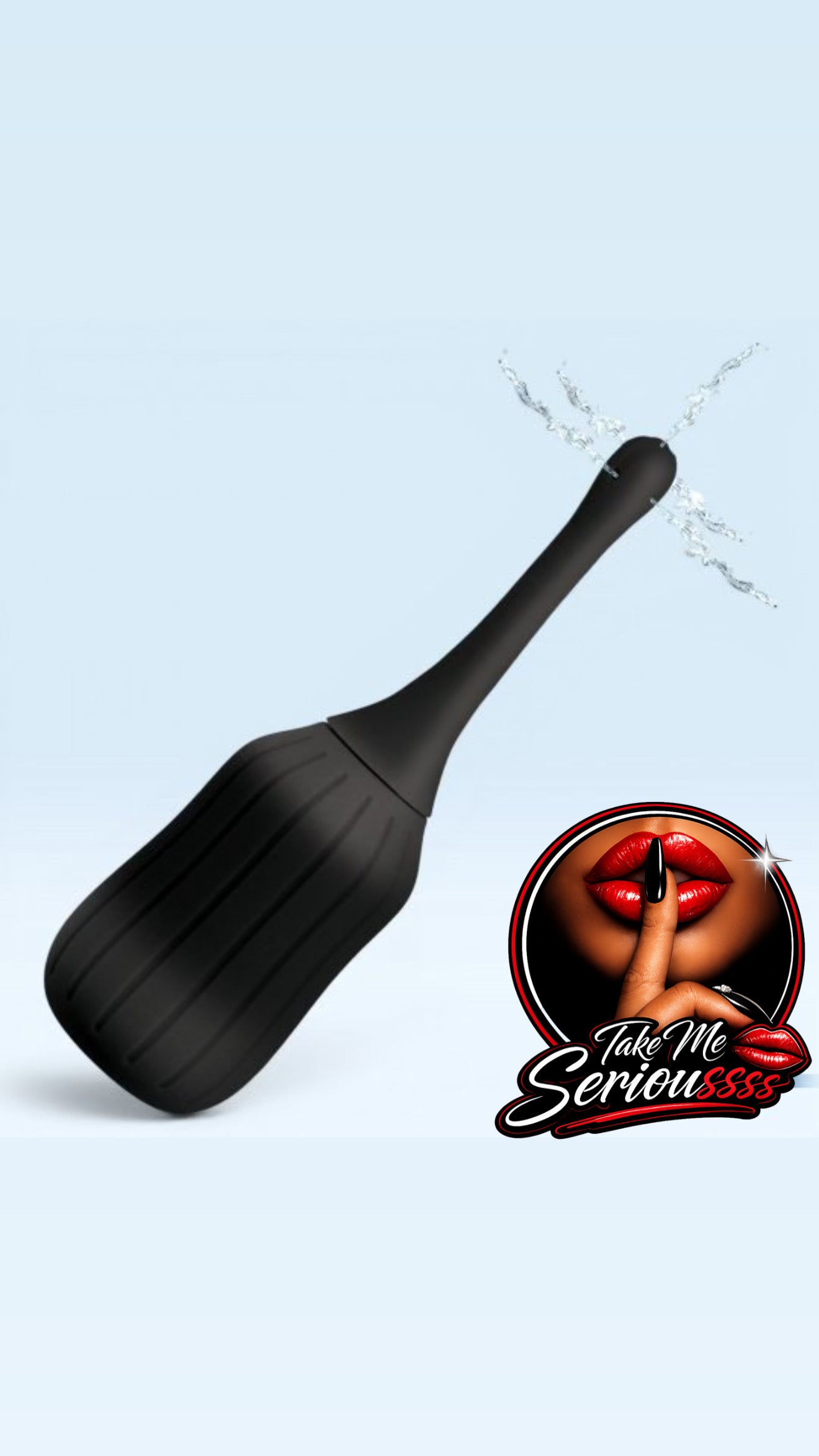 SILICONE ENEMA BULB W/POSEABLE NOZZLE